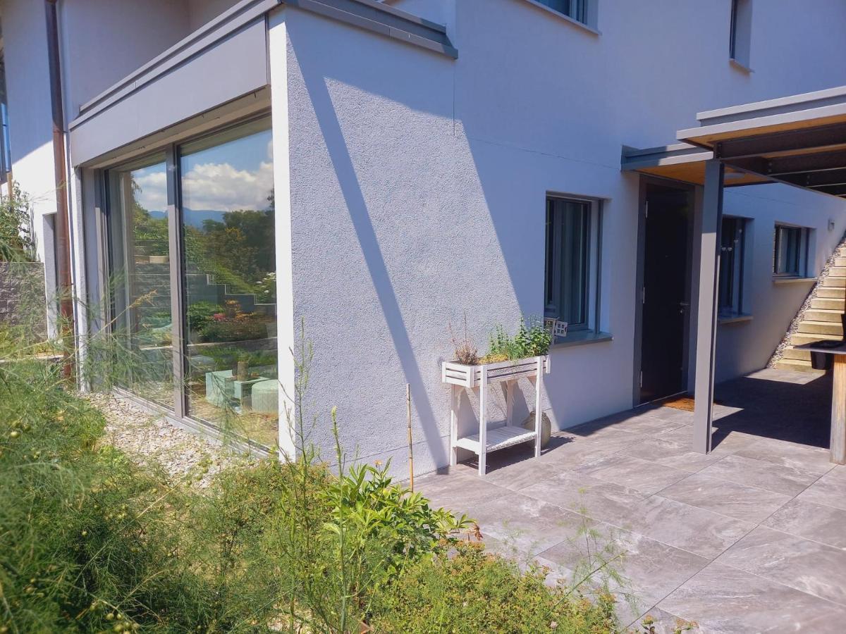 Neue Wohnung An Stadtrand Mit Parkplatz Ebikon Exterior foto